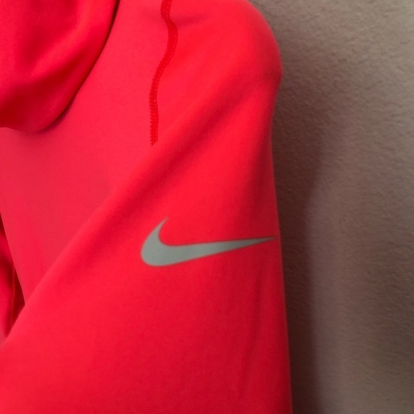 Nike Pro Dri-Fit Neon Cowl Neck Pullover - Picture 4 of 16